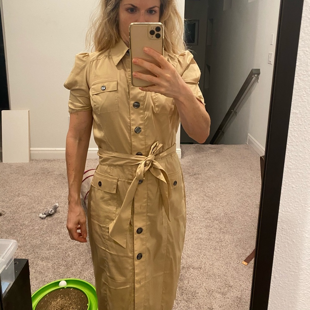 Diane von furstenberg safari dress
